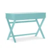 Kari Turquoise Lift-Top Campaign Desk -Furniture Sale Shop 810543172 1