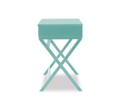 Kari Turquoise Lift-Top Campaign Desk -Furniture Sale Shop 810543172 4