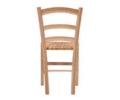 Bordeaux Natural Handwoven Ladder Back Side Chairs, 2-Pack -Furniture Sale Shop 810543191 A2 6