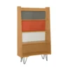 Nate Ash 4-Shelf Bookcase -Furniture Sale Shop 810543195 1