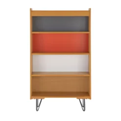 Nate Ash 4-Shelf Bookcase -Furniture Sale Shop 810543195 3