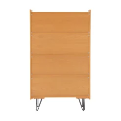 Nate Ash 4-Shelf Bookcase -Furniture Sale Shop 810543195 5