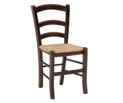 Bordeaux Walnut Handwoven Ladder Back Side Chairs, 2-Pack 19 Bordeaux Walnut Handwoven Ladder Back Side Chairs, 2-Pack -Furniture Sale Shop 810543200 A0 2