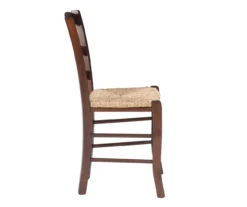Bordeaux Walnut Handwoven Ladder Back Side Chairs, 2-Pack 20 Bordeaux Walnut Handwoven Ladder Back Side Chairs, 2-Pack -Furniture Sale Shop 810543200 A1