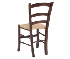 Bordeaux Walnut Handwoven Ladder Back Side Chairs, 2-Pack 21 Bordeaux Walnut Handwoven Ladder Back Side Chairs, 2-Pack -Furniture Sale Shop 810543200 A2