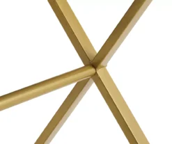 Glam Gray & Gold 2-Drawer Campaign Desk 17 Glam Gray & Gold 2-Drawer Campaign Desk -Furniture Sale Shop 810543219 A8 6