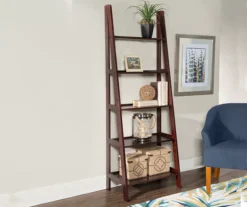 Boston Espresso 5-Shelf Wooden Ladder Bookcase 14 Boston Espresso 5-Shelf Wooden Ladder Bookcase -Furniture Sale Shop 810543223 2