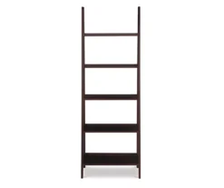 Boston Espresso 5-Shelf Wooden Ladder Bookcase 16 Boston Espresso 5-Shelf Wooden Ladder Bookcase -Furniture Sale Shop 810543223 3