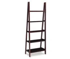 Boston Espresso 5-Shelf Wooden Ladder Bookcase 17 Boston Espresso 5-Shelf Wooden Ladder Bookcase -Furniture Sale Shop 810543223 4