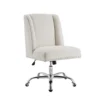 Comfort Home Warm White Sherpa Chair -Furniture Sale Shop 810543232 1