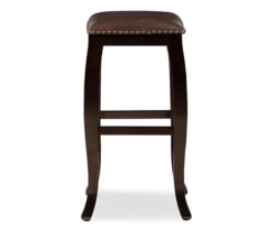 Dallas Brown Cushioned Square Top Bar Stool 8 Dallas Brown Cushioned Square Top Bar Stool -Furniture Sale Shop 810543312 3