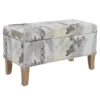 Lisa Palm Tree Storage Ottoman -Furniture Sale Shop 810543332 1