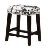 Baldwin White & Black Cow Print Nailhead Counter Stool -Furniture Sale Shop 810543357 2