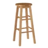 Hue 29" Natural Round Wood Bar Stool -Furniture Sale Shop 810543380 1