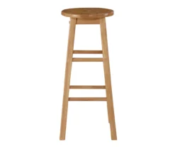 Hue 29" Natural Round Wood Bar Stool -Furniture Sale Shop 810543380 4