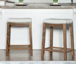 Brooke 26" Backless Nailhead Counter Stool -Furniture Sale Shop 810543415 2