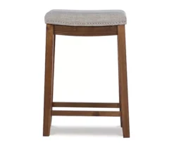 Brooke 26" Backless Nailhead Counter Stool -Furniture Sale Shop 810543417 3