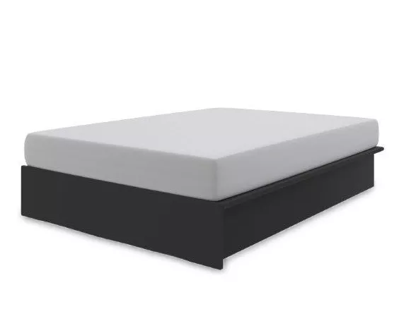 DHP Micah Gray Linen Queen Platform Bed 3 DHP Micah Gray Linen Queen Platform Bed