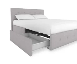 Atwater Living DHP Ryder Linen Upholstered Bed With Storage -Furniture Sale Shop 810543649 4