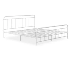 Brooklyn White Iron Full Bed -Furniture Sale Shop 810543698 3