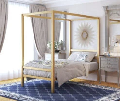 DHP Cara Metal Canopy Bed -Furniture Sale Shop 810543729 6