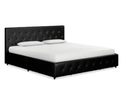 DHP Dana Faux Leather Upholstered Bed With Storage -Furniture Sale Shop 810543731 6