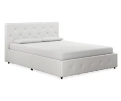 DHP Dana Faux Leather Upholstered Bed With Storage -Furniture Sale Shop 810543734 1
