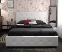 DHP Dana Faux Leather Upholstered Bed With Storage -Furniture Sale Shop 810543734 3