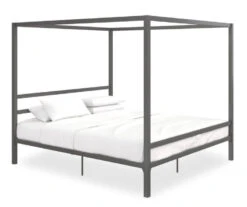 DHP Cara Metal Canopy Bed -Furniture Sale Shop 810543771 4