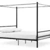 DHP Kate Black Metal Full Canopy Bed -Furniture Sale Shop 810543780 4