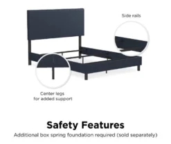 Atwater Living DHP Jazmine Linen Upholstered Queen Bed -Furniture Sale Shop 810543815 2