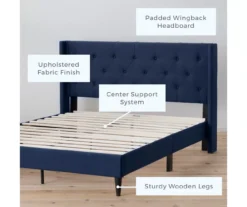 Brookside Isabelle Upholstered Wingback Bed -Furniture Sale Shop 810547602 810547606 810547614 810547610 2