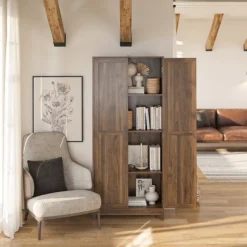 Seven Hills Columbia Walnut 2-Door Storage Cabinet 15 Seven Hills Columbia Walnut 2-Door Storage Cabinet -Furniture Sale Shop 810563167 51