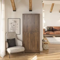 Seven Hills Columbia Walnut 2-Door Storage Cabinet 14 Seven Hills Columbia Walnut 2-Door Storage Cabinet -Furniture Sale Shop 810563167 61