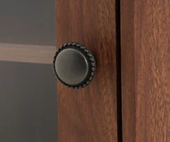 48" Brown Corner Electric Fireplace Console -Furniture Sale Shop 810570725 2