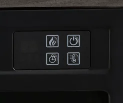 54" Gray Electric Fireplace Console -Furniture Sale Shop 810570726 3