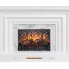 53.5" White Marble Petite Grand Electric Fireplace -Furniture Sale Shop 810570829 11