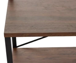 Walnut Hall Tree With Bench -Furniture Sale Shop 810583082 3