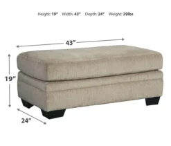 Signature Design By Ashley Dorsten Ottoman -Furniture Sale Shop 810587405 4