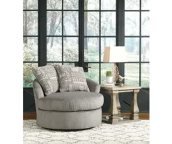 Soletren Ash Swivel Accent Chair -Furniture Sale Shop 810587409 1