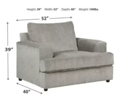 Soletren Ash Oversize Armchair -Furniture Sale Shop 810587413 21 1