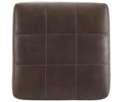 Signature Design By Ashley Navi Faux Leather Oversized Accent Ottoman -Furniture Sale Shop 810587440 1