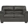 Bladen Slate Faux Leather Loveseat -Furniture Sale Shop 810587472 1