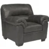 Bladen Slate Faux Leather Armchair -Furniture Sale Shop 810587475 2