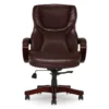 Conway Brown Big & Tall Bonded Leather Office Chair -Furniture Sale Shop 810590315 3