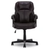 Mitchell Roasted Chestnut Vegan Leather Office Chair -Furniture Sale Shop 810590318 3