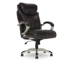 Dayton Dark Brown Big & Tall Bonded Leather Office Chair -Furniture Sale Shop 810590372 4