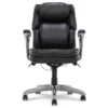 Anniston Black Bonded Leather Office Chair 2 Anniston Black Bonded Leather Office Chair -Furniture Sale Shop 810590373 3