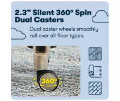 Claremont Gray Bonded Leather Office Chair -Furniture Sale Shop 810590392 12