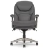 Claremont Gray Bonded Leather Office Chair